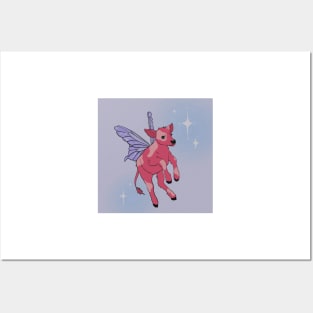 Fairy cow Posters and Art